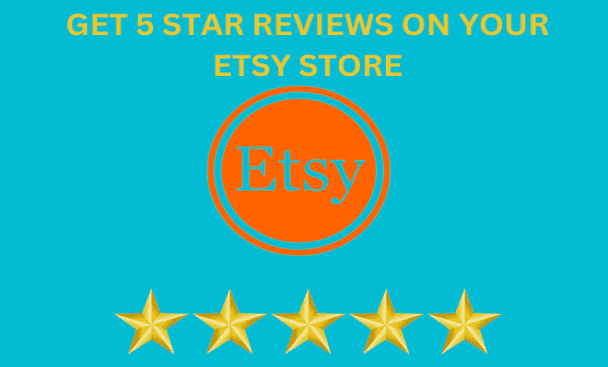 I will provide a professional etsy reviews with 5 stars