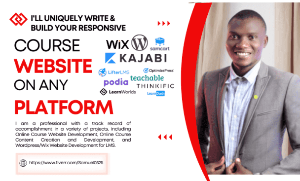 I will write and design online course content, course creation, course website