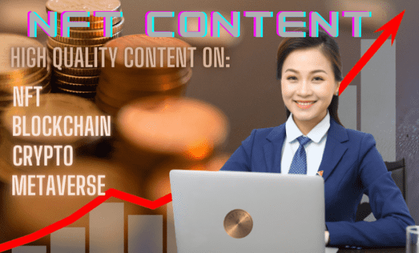 I will write quality content on crypto,metaverse,nft
