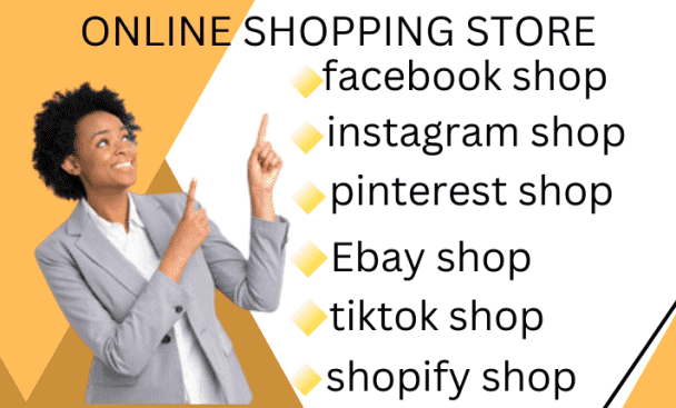 I will setup a converting facebook shop pinterest shop instagram shop