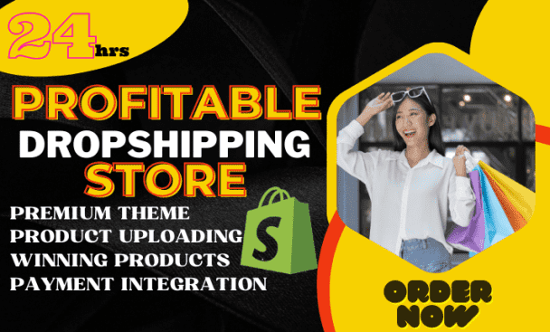 I will build your professional dropshipping shopify store