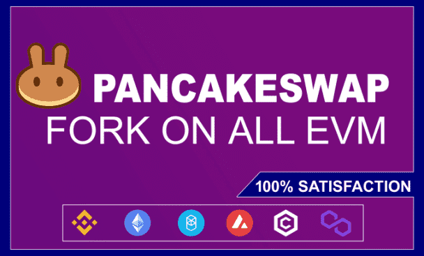 I will fork pancakeswap v2 or uniswap v3 on varous netowrks