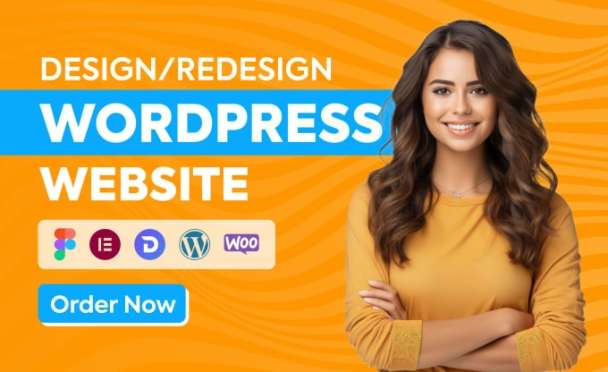 I will create wordpress site, build wordpress website design or wordpress blog website