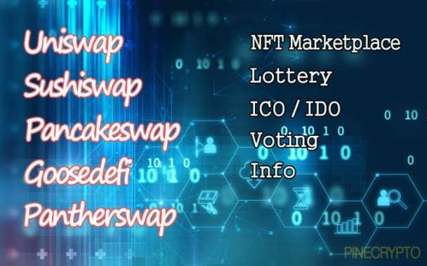 I will Fork pancake swap, uniswap and sushi swap on eth, bsc