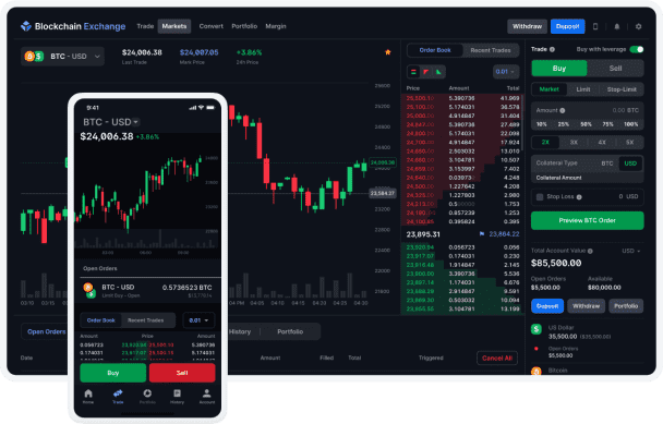 I will develop centralize exchange website, cex website, crypto exchange website