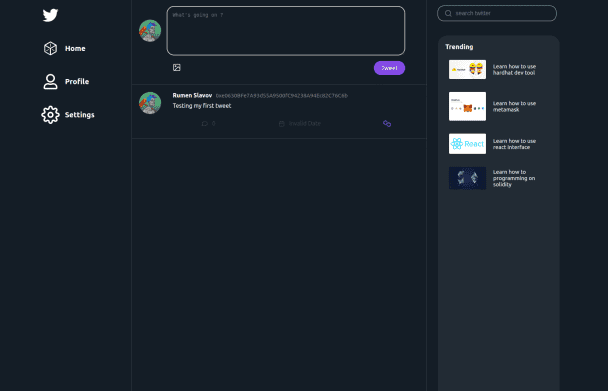 Decentralized social network