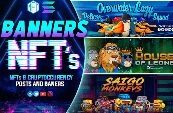 I will design nft banner and crypto for twitter and opensea header