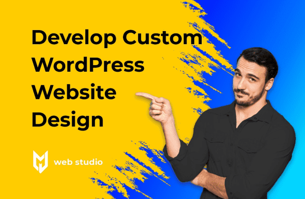 I will build wordpress website design and website development