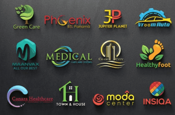I will do brand identity 3d logo design with copyrights