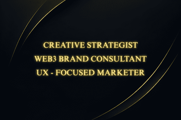 Creative Designer & Brand Strategist | Logos, Web3 Visuals, Dashboards, Pitch Decks, UX/UI & More