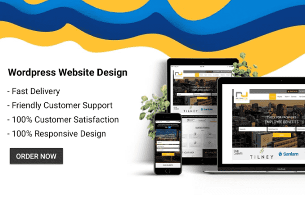 I will design and develop responsive wordpress website and wix website for your business