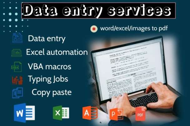 I will provide flawless data entry, copy paste, and data mining services