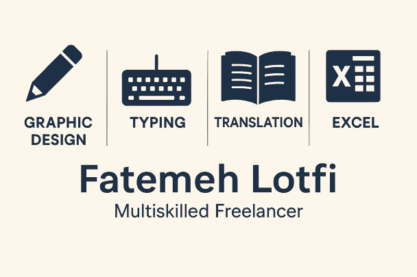 I will design premium social media graphics, type your texts, and translate content professionally