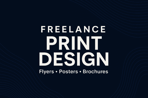 I will design a modern flyer or poster for your business or crypto brand