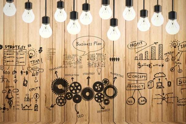 Innovative business plan complete with presentation design (basics)