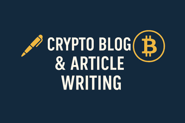 I will write a professional crypto blog post or article (500-1000 words)