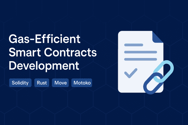 I will develop secure & gas-efficient smart contracts for your decentralised application (DApp)