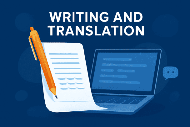 I will provide high-quality writing and translation services for your business