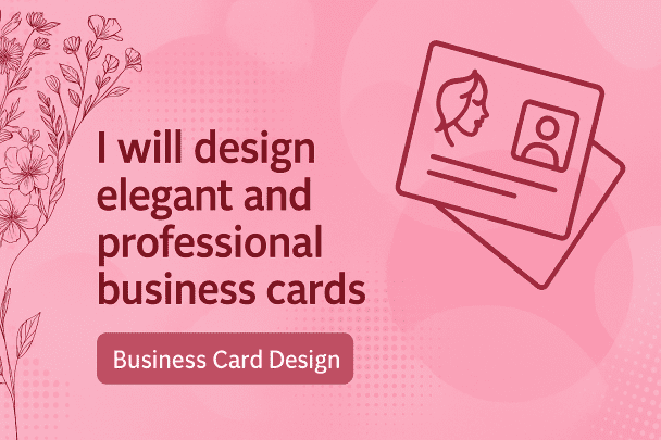 I will design elegant and professional business cards for your brand