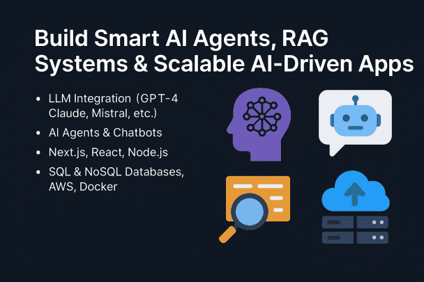 I will create scalable RAG Systems & AI Agents with LLM Expertise