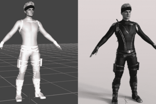 Create a unique 3d character design, modeling and realistic design