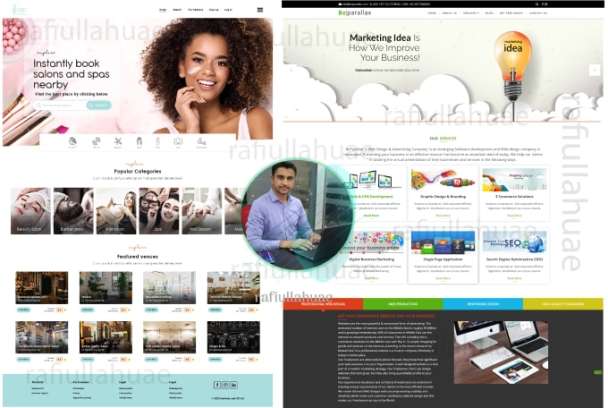 I will do web design and build professional website or landing page