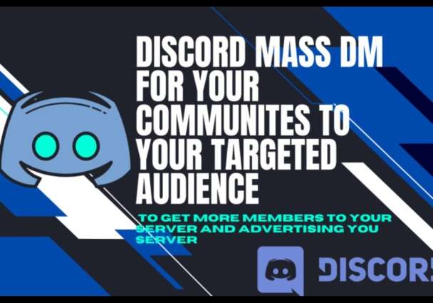 i will do discord mass dm, discord marketing, discord promotion, website traffic, crypto promotion
