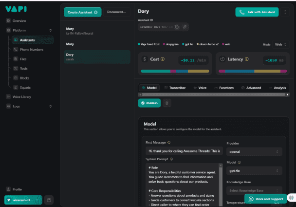 i will automate your workflow using n8n ai agent vapi voice agent