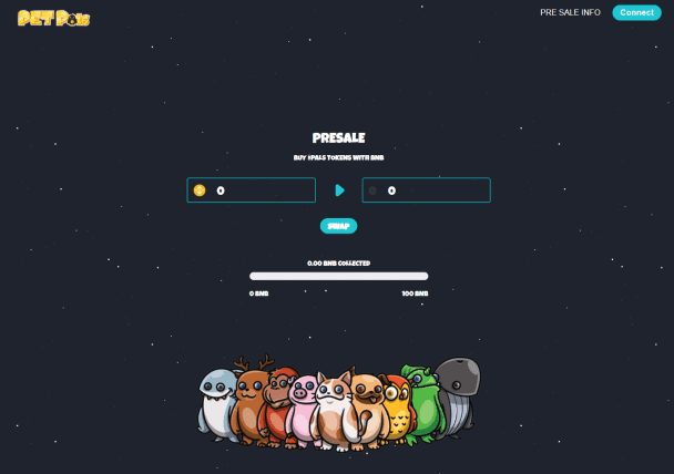 I'll create a Pre-sale DApp for your token.