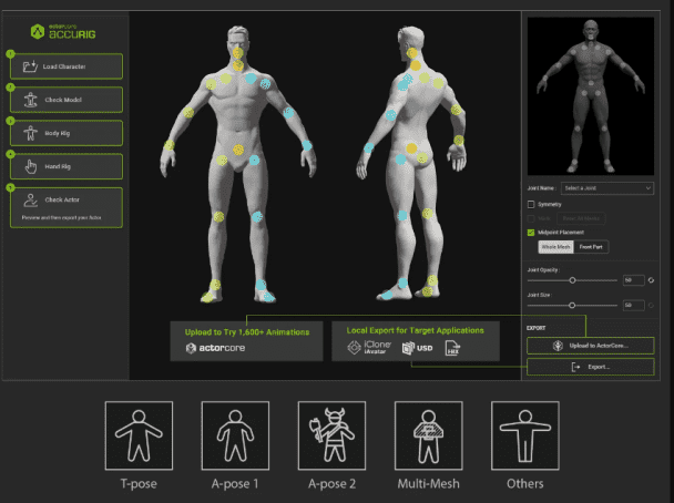 I will 3d character animation and rigging in maya, 3ds max, blender
