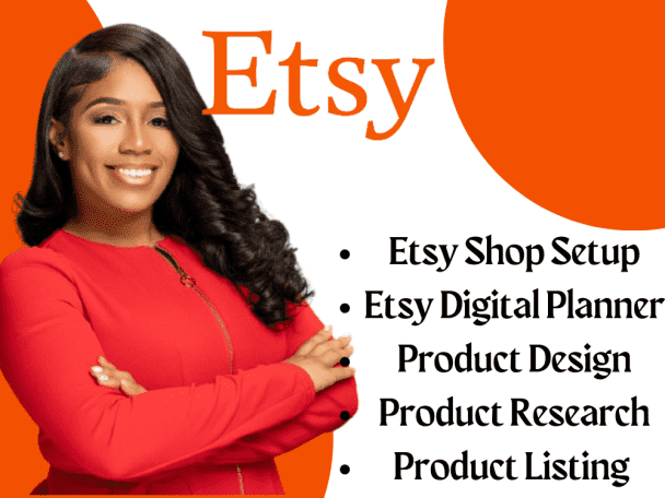 I will do etsy digital product etsy digital planner etsy digital product etsy listing