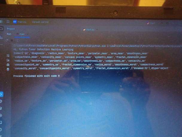 Python Tumor Detection Machine Learning  Project
