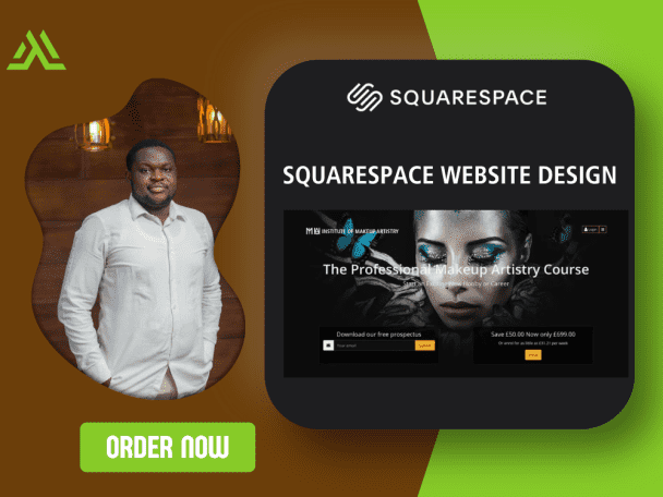 I will transfer 4 pages figma design to squarespace website