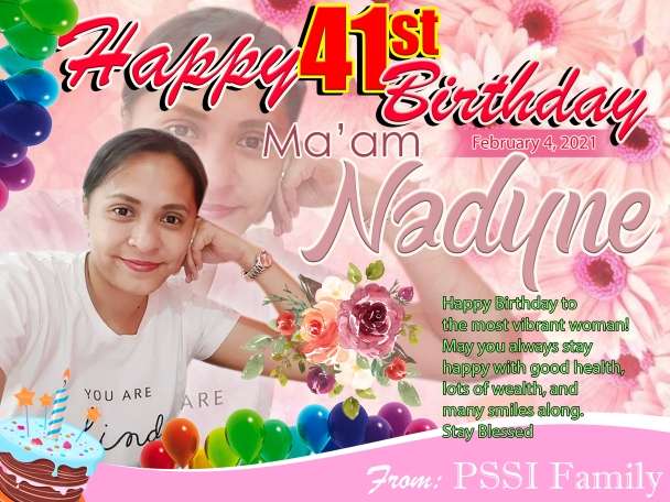 Birthday Tarpaulin Design