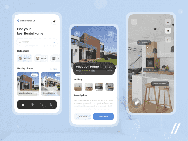 develop apps for   shop and services or startups