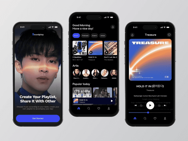 I will design modern IOS and Androiod Ui design.