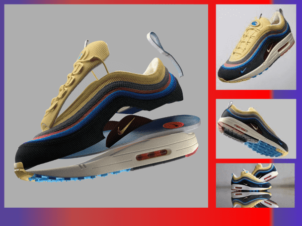 Shoe Sketches And 3d Shoe design, And Animation