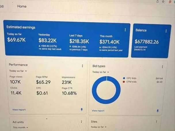 I will maximize your google adsense earnings revenue with safe organic method