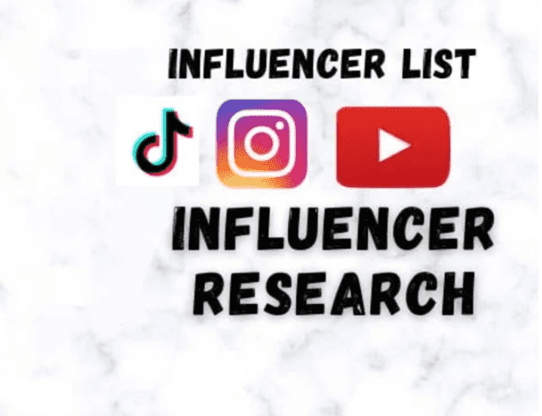 I will provide Best Instagram and TikTok Influncers according to your niche