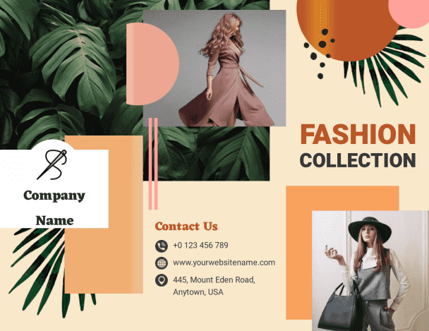 I will design a brochure for you