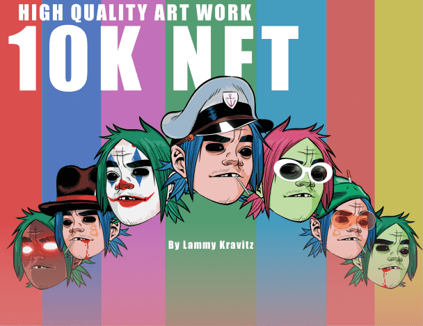 i will create a top quality 10k collection NFT art