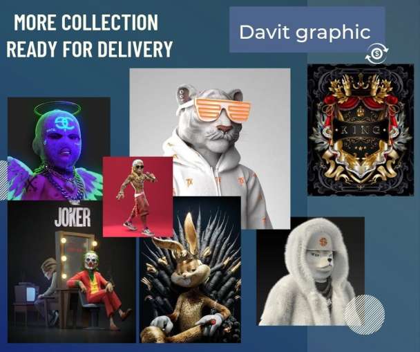 Creative and Unique NFT collection minting Dapp.
