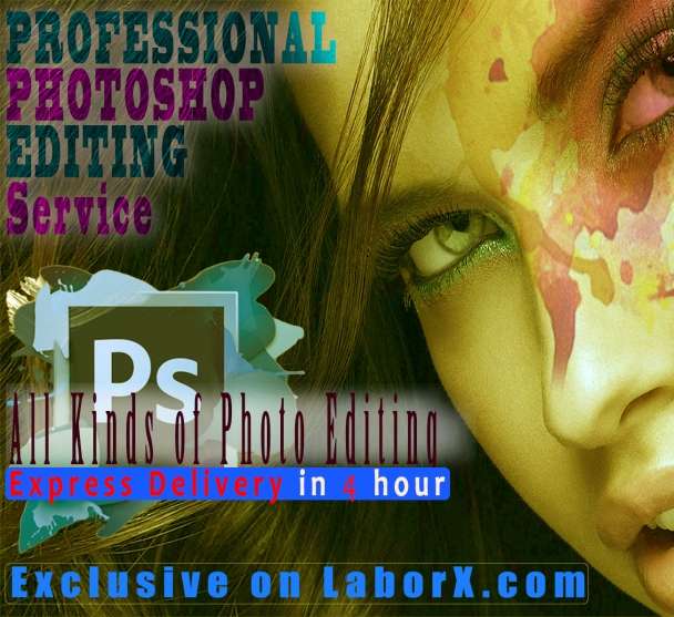 I will Provide in deafest Photoshop Editing Service