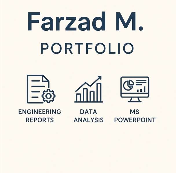 Professional Engineering Reports, Data Analysis & Excel Dashboards