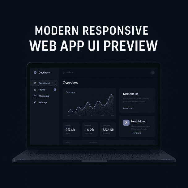 I will build a responsive and modern website using React.js
