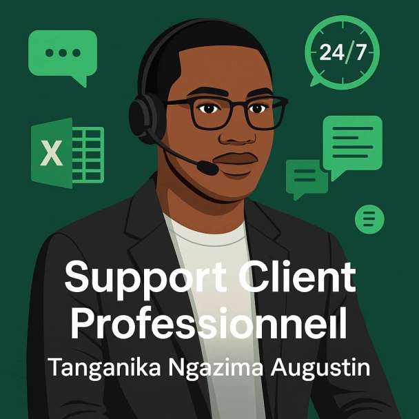 Je vais assurer un service client professionnel et réactif en français et en anglais