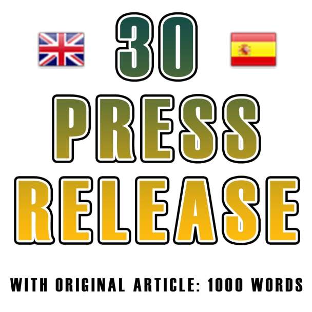 I will provide 30 press release for crypto projects