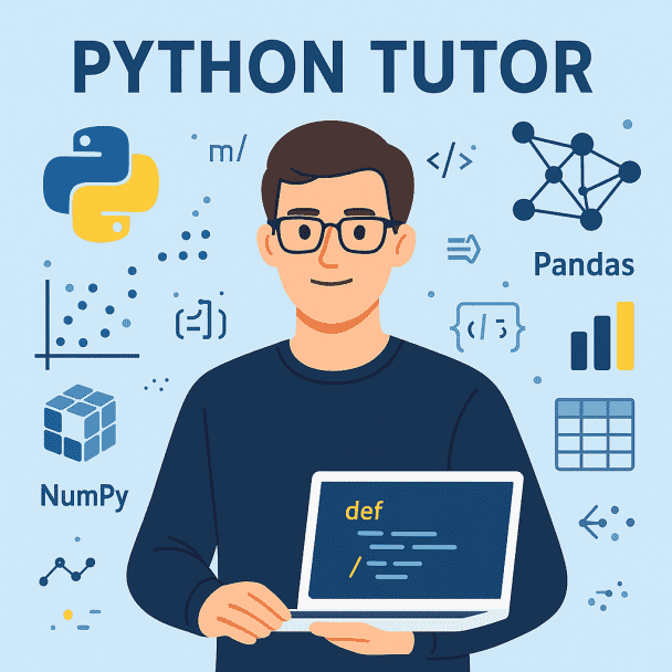 I provide One to One Online Python Tutoring Sessions