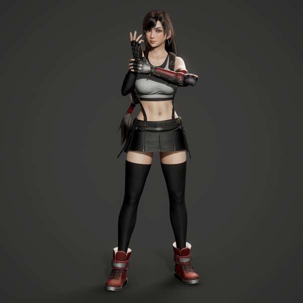 I will create a 3d character model, 3d metahuman, assets for video game