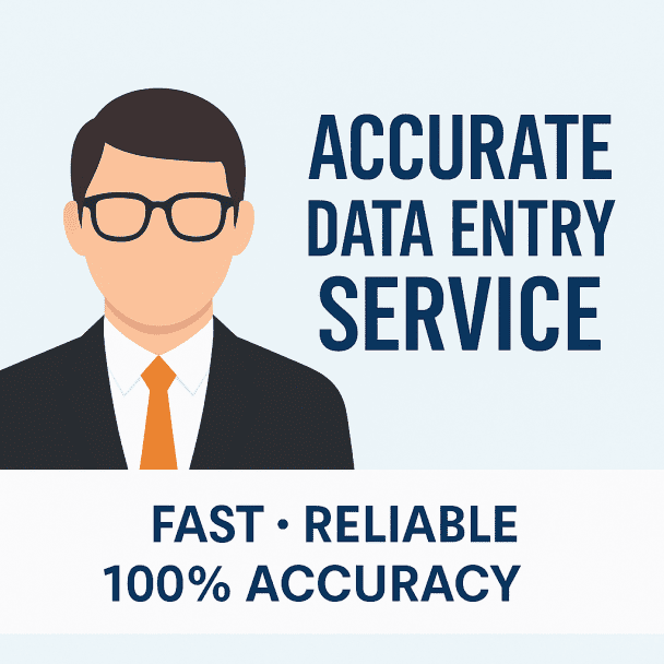 I will do accurate data entry and copy-paste tasks with fast delivery